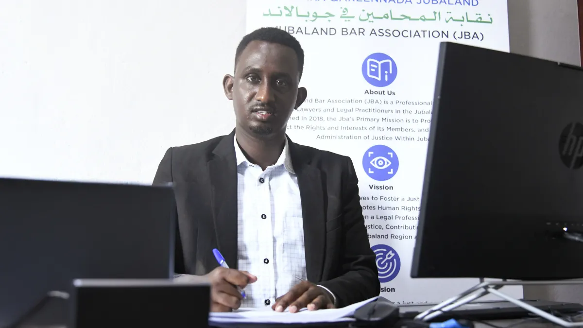 Ali Abdullahi Mubarak portrait Ali Abdullahi Mubarak portrait