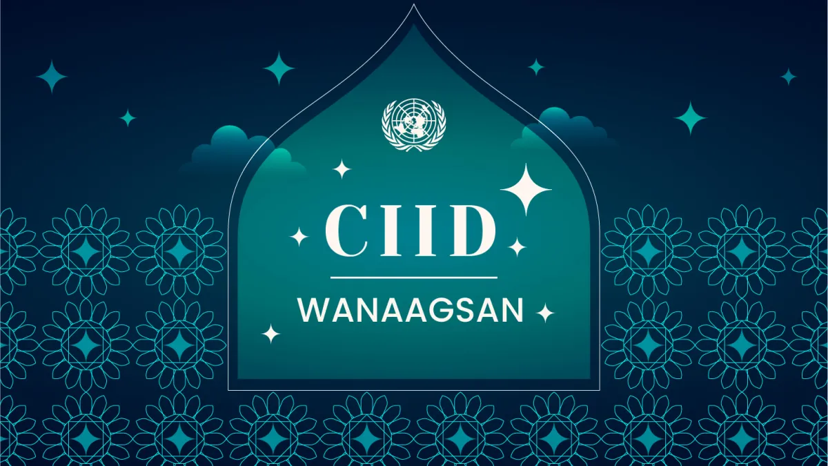 Somali website cover for eid greetings