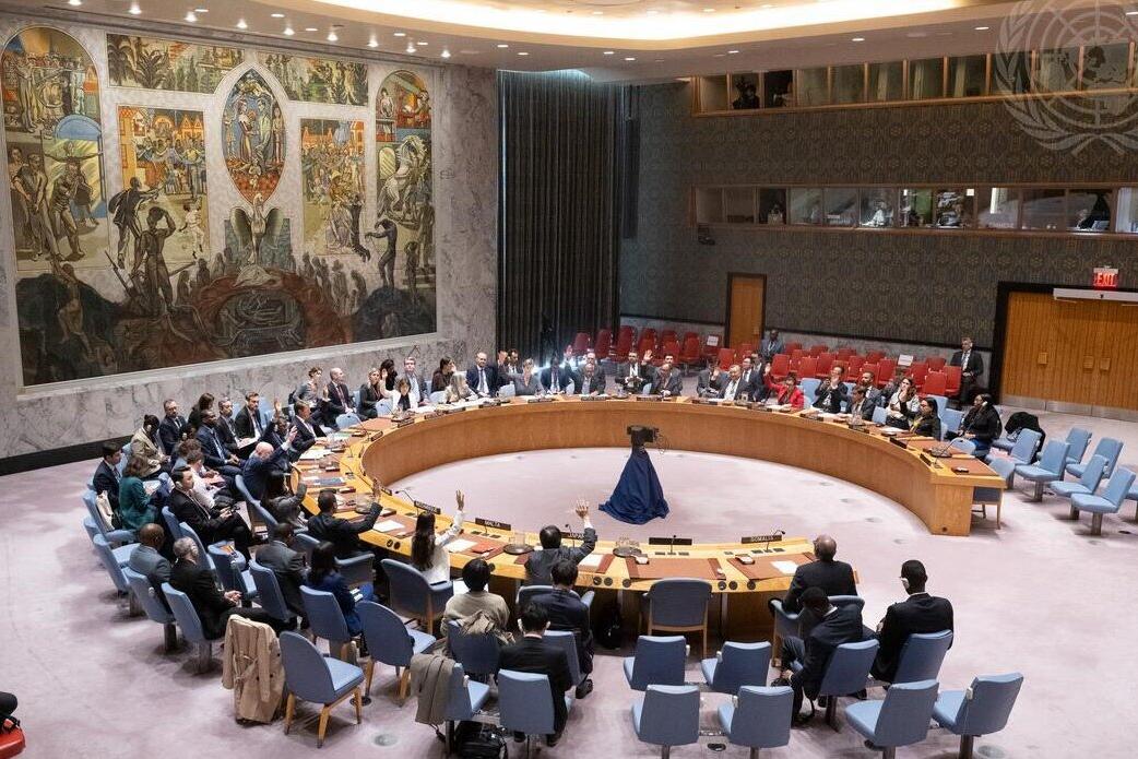 Photo of Security Council in session