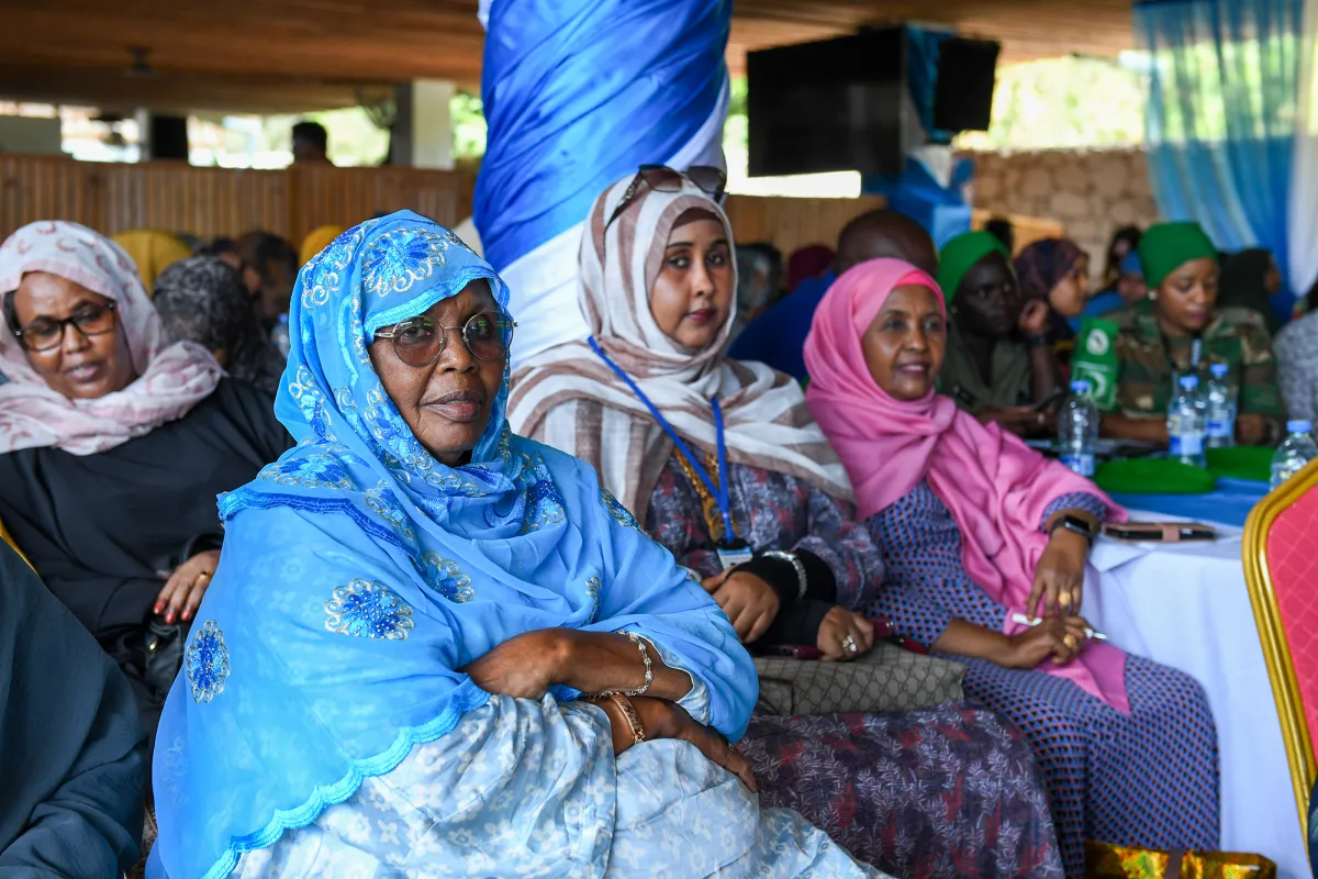 Somali women attend to event in UNTMIS Somali women attend to event in UNTMIS