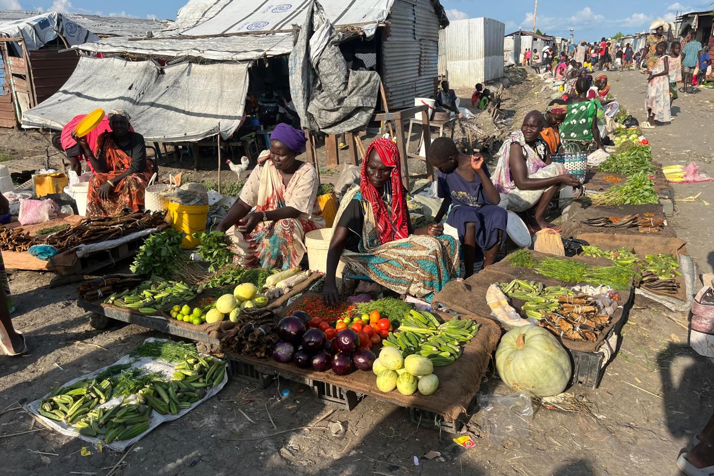 UN peacekeeping displaced people returness Sudan conflict South Sudan