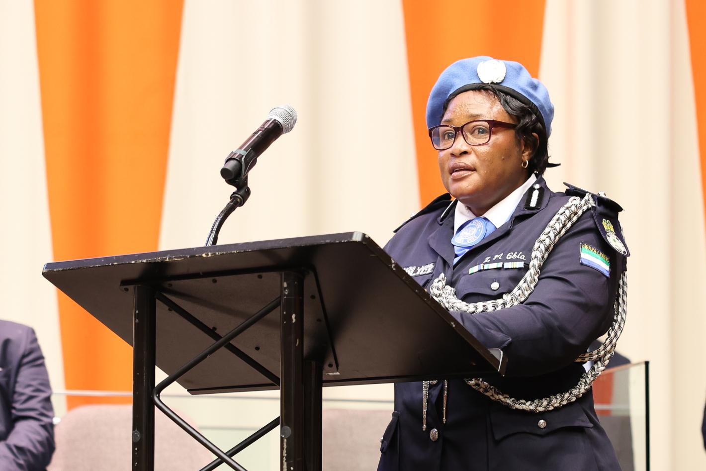 Chief Superintendent Zainab Mbalu Gbla
