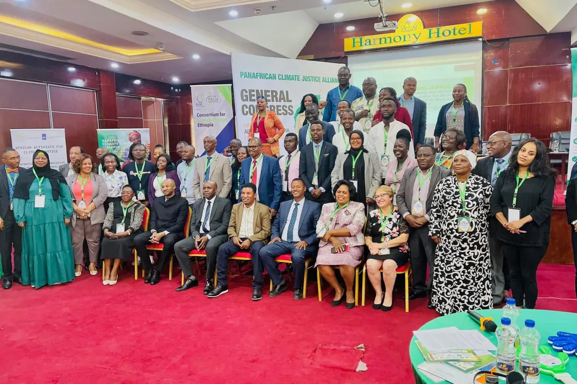 Attendees of the General Congress promoted by the Panafrican Climate Justice Alliance Attendees of the General Congress promoted by the Panafrican Climate Justice Alliance