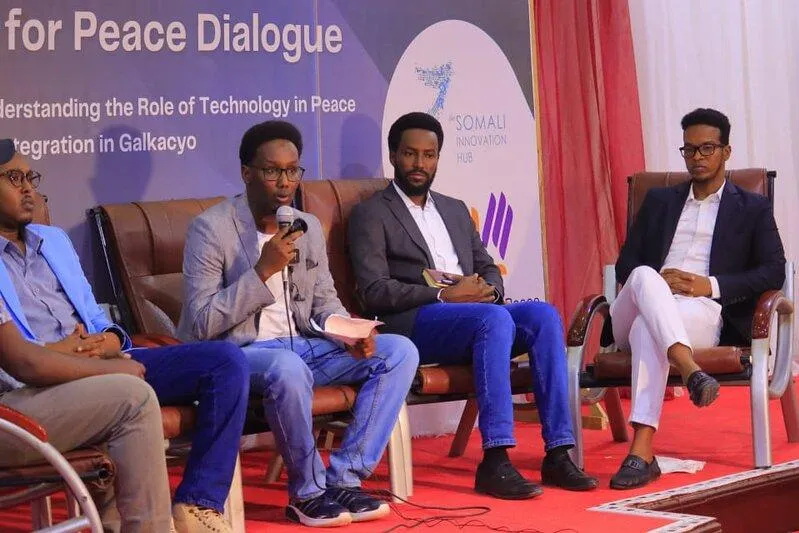 Mohamed on a Somali Innovation Hub Panel Mohamed on a Somali Innovation Hub Panel