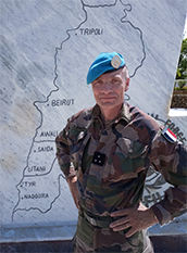 A photo of Major General Paul Sanzey.